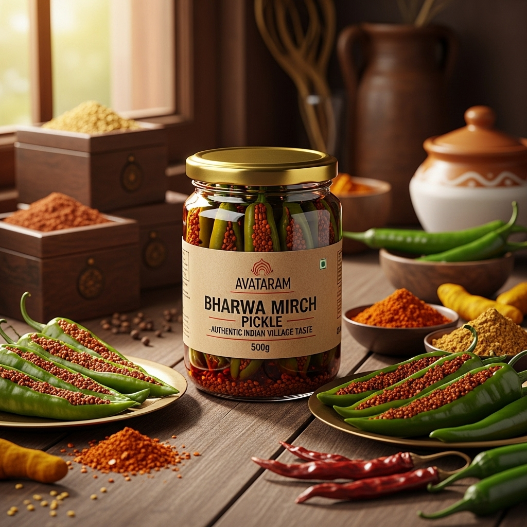 bharwa mirch pickle